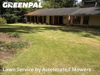 Lawn Cutting in Mountain Brook, 35223, Weed Trimming by Accelerated Mowers , work completed in Nov , 2025