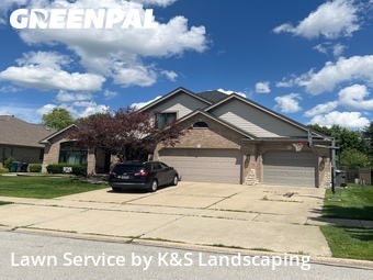 Lawn Carein Orland Park,60467,Grass Cut by K&S Landscaping, work completed in Jun , 2026