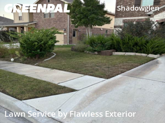 Backyard Mowing in Manor, 78653, Front Yard Mowing by Flawless Exterior , work completed in Nov , 2025