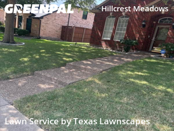 Lawn Mowing Servicein Frisco,75035,Yard Mowing by Texas Lawnscapes, work completed in Nov , 2025