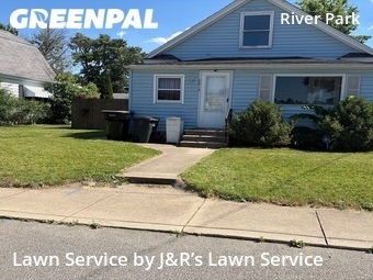 Lawn mowed in South Bend, 46615