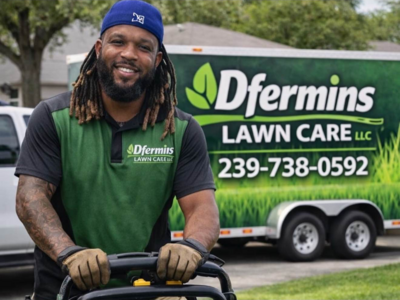 Hire trusted vendor Dfermins Lawn Care 