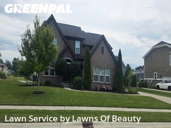 Lawn mowed in Brownsburg, 46112