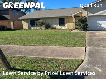 Grass Cuttingin Missouri City,77489,Lawn Maintenance by Prizel Lawn Services, work completed in Feb , 2026