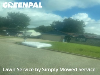 Lawn Cutting in Texas City, 77590, Lawn Services by Simply Mowed Service, work completed in Dec , 2025