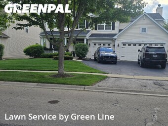 Grass Cuttingin Bolingbrook,60440,Lawn Care Service by Green Line, work completed in Jun , 2026