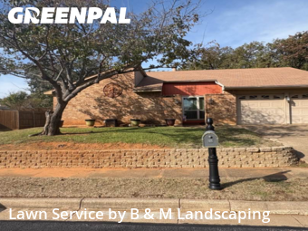 Backyard Mowing in Bedford, 76021, Grass Cutting by B & M Landscaping, work completed in Dec , 2025