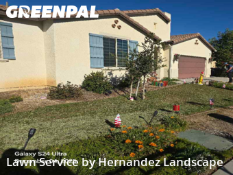 Lawn Work in Beaumont, 92223, Yard Work by Hernandez Landscape, work completed in Dec , 2025