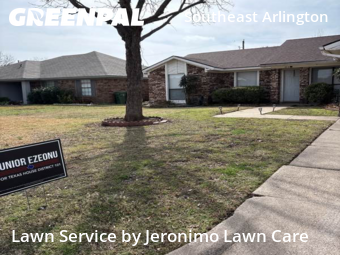 Lawn mowed in Arlington, 76002