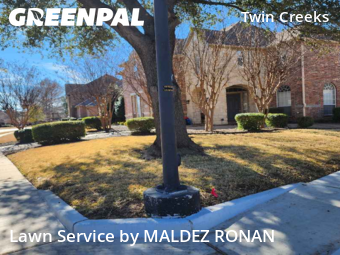 Lawn mowed in Allen, 75013