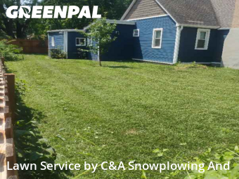 Lawn Mowingin Des Plaines,60016,Lawn Cut by C&A Snowplowing And , work completed in Nov , 2025
