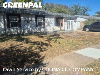 Yard Mowingin Saginaw,76179,Grass Cut by COLINA CC COMPANY, work completed in Dec , 2025