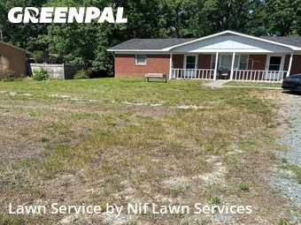 Lawn Mowin Matthews,28104,Lawn Mowing by Nif Lawn Services, work completed in Jul , 2026