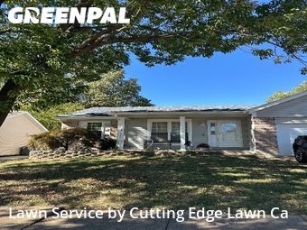 Yard Mowingin Florissant,63031,Grass Cut by Cutting Edge Lawn Ca, work completed in Feb , 2026