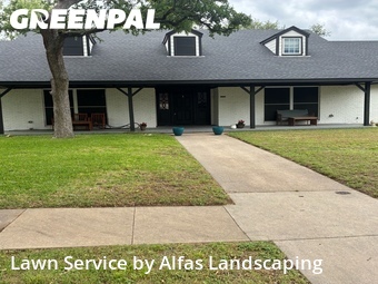 Yard Cuttingin Irving,75061,Lawn Service by Alfas Landscaping, work completed in Jun , 2026