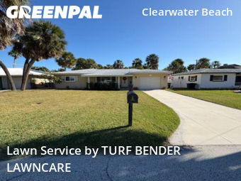 Lawn Mowingin Clearwater,33767,Lawn Cutting by TURF BENDER LAWNCARE, work completed in Dec , 2025