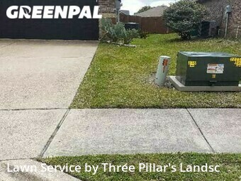 Grass Care in Heartland, 75126, Yard Care by Three Pillars Landsca, work completed in Nov , 2025
