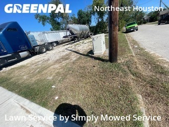 Grass Cutting in Galena Park, 77547, Backyard Mowing by Simply Mowed Service, work completed in Nov , 2025