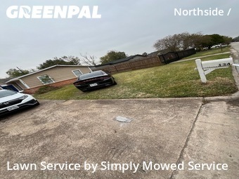 Lawn Cuttingin Houston,77076,Lawn Cut by Simply Mowed Service, work completed in Dec , 2025