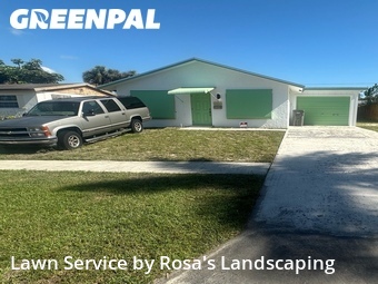Lawn mowed in Palm Beach Gardens, 33410