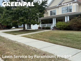 Yard Care Services in Cary, 27519, Grass Cutting by Paramount Pro 919, work completed in Nov , 2025