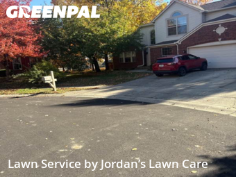 Backyard Mowing in Greenwood, 46143, Garden Trimming by Jordan’s Lawn Care, work completed in Dec , 2025