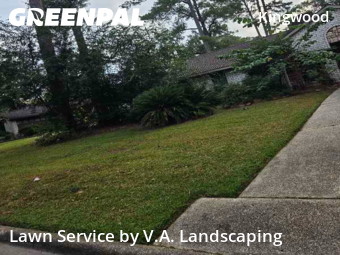 Lawn Mowin Humble,77339,Grass Cutting by V.A. Landscaping, work completed in Nov , 2025