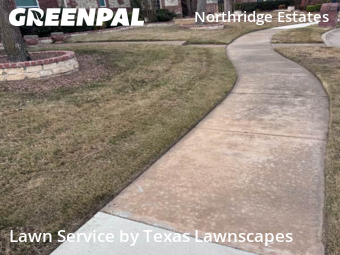 Modern Landscaping In Plano,75024,Landscaping Maintenance by Texas Lawnscapes, work completed in Feb , 2026