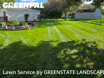 Grass Care in Schaumburg, 60193, Grass Cutting by GREENSTATE LANDSCAPE, work completed in Nov , 2025