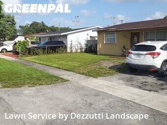 Landscaping Installation Hollywood,33024,Landscaping Maintenance by Dezzutti Landscape , work completed in Jul , 2026