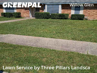 Yard Cuttingin Mesquite,75150,Lawn Care by Three Pillars Landsca, work completed in Jan , 2026