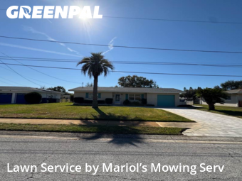Lawn Mowing Servicein Largo,33770,Grass Cutting by Mariol’s Mowing Serv, work completed in Feb , 2026
