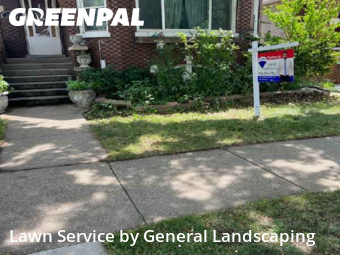 Lawn Mowingin Cicero,60804,Lawn Care by General Landscaping , work completed in Jan , 2026