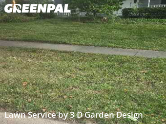 Grass Services in Crystal Lake, 60014, Yard Care by 3 D Garden Design, work completed in Nov , 2025