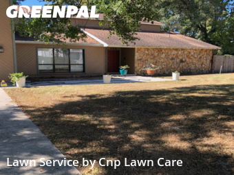 Lawn Upkeep in Temple Terrace, 33617, Front Yard Mowing by Cnp Lawn Care, work completed in Nov , 2025
