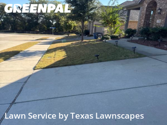 Yard Cuttingin Wylie,75098,Lawn Cut by Texas Lawnscapes, work completed in Nov , 2025