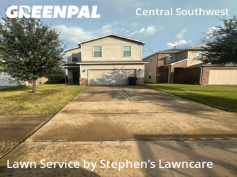Lawn Maintenancein Houston,77051,Grass Cut by Stephen’s Lawncare, work completed in Nov , 2025