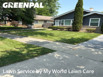 Yard Work in Calumet City, 60409, Yard Care by My World Lawn Care, work completed in Dec , 2025