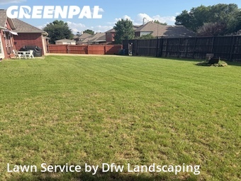 Lawn mowed in Coppell, 75019