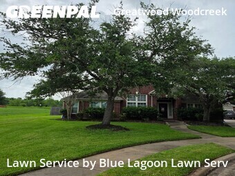 Yard Mowingin Sugar Land,77479,Lawn Cutting by Blue Lagoon Lawn Serv, work completed in Jul , 2026