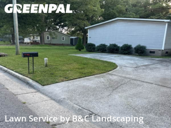 Lawn Cutting in Selma, 27576, Backyard Mowing by B&C Landscaping, work completed in Oct , 2025