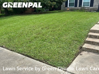 Lawn Cutin Garland,75040,Lawn Maintenance by Green Thumb Lawn Care, work completed in Jul , 2026