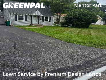 Turf Services in Mentor, 44060, Weed Trimming by Prenium Design Lands, work completed in Nov , 2025