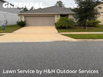 Lawn mowed in Davenport, 33837