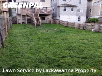 Lawn Management in Scranton, 18510, Backyard Mowing by Lackawanna Property, work completed in Nov , 2025