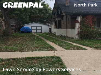 Lawn Cutin Denver,80207,Lawn Maintenance by Powers Services, work completed in Feb , 2026