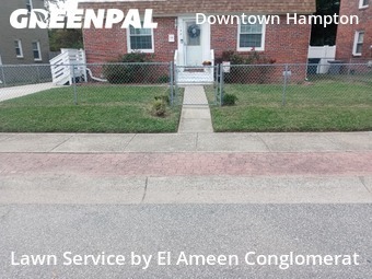 Grass Services in Hampton, 23669, Property Maintenance by El Ameen Conglomerat, work completed in Nov , 2025