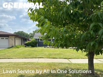 Lawn mowed in Park Ridge, 60068