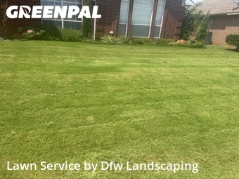 Lawn Mowing Servicein Lewisville,75077,Grass Cut by Dfw Landscaping , work completed in Jun , 2026