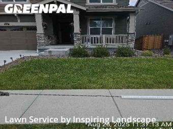 Yard Cuttingin Parker,80134,Lawn Mow by Inspiring Landscape, work completed in Nov , 2025